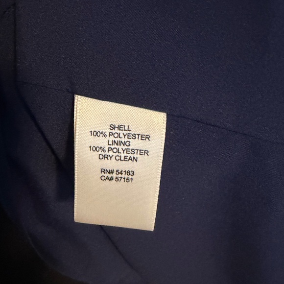 Eliza J Navy Sleeveless Midi A-Line Dress - Picture 5 of 5